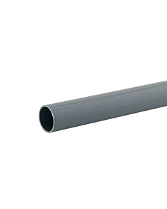 Transair aluminium buis grijs 1003 - 25 mm x 3,00 mrt